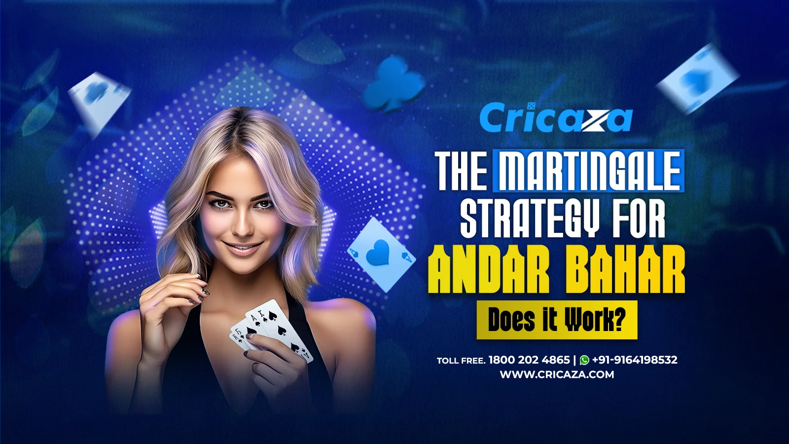 The Martingale Strategy for Andar Bahar Does it Work