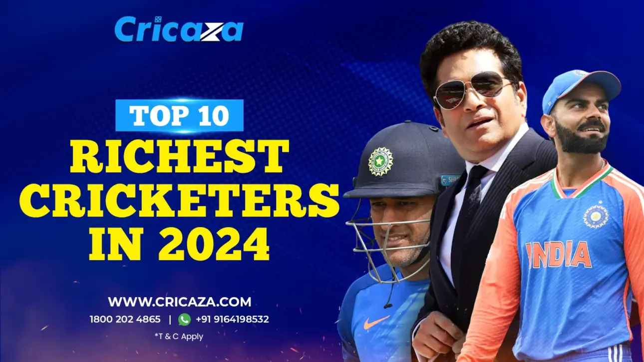 Top 10 Richest Cricketers in 2024