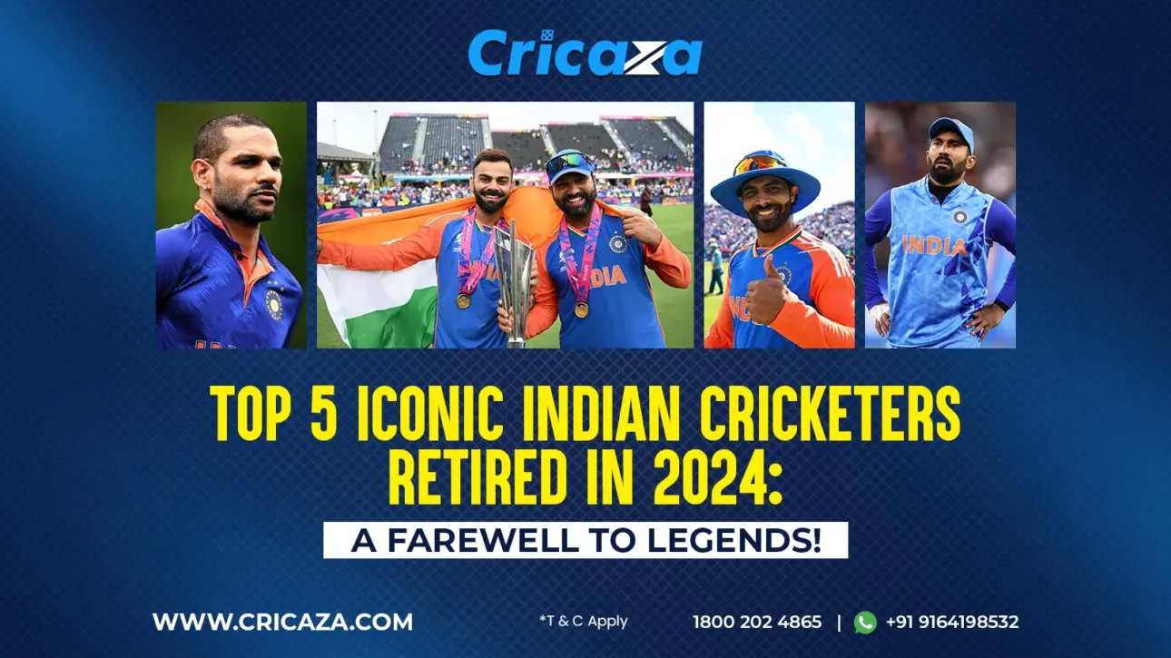 Top 5 Iconic Indian Cricketers Retired in 2024 A Farewell to Legends!