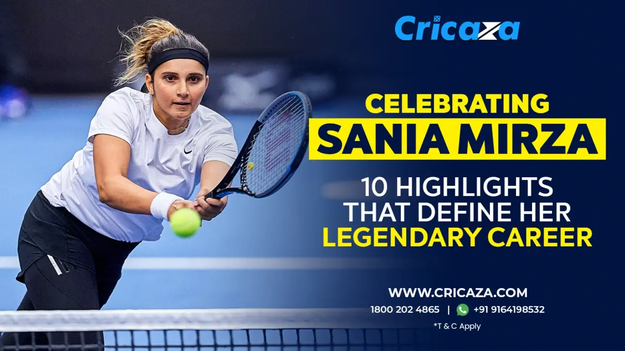 Celebrating Sania Mirza 10 Highlights That Define Her Legendary Career