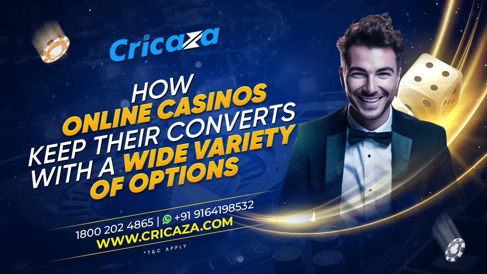 How Online Casinos Keep Their Converts with a Wide Variety of Options