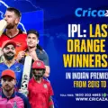 IPL: Last 10 Orange Cap Winners List in Indian Premier League from 2015 to 2024